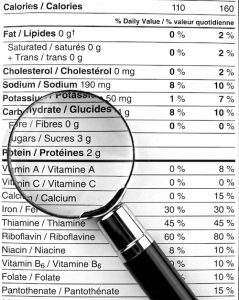 Informations nutritionnelles