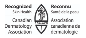 Eczéma Reconnu santé de la peau
